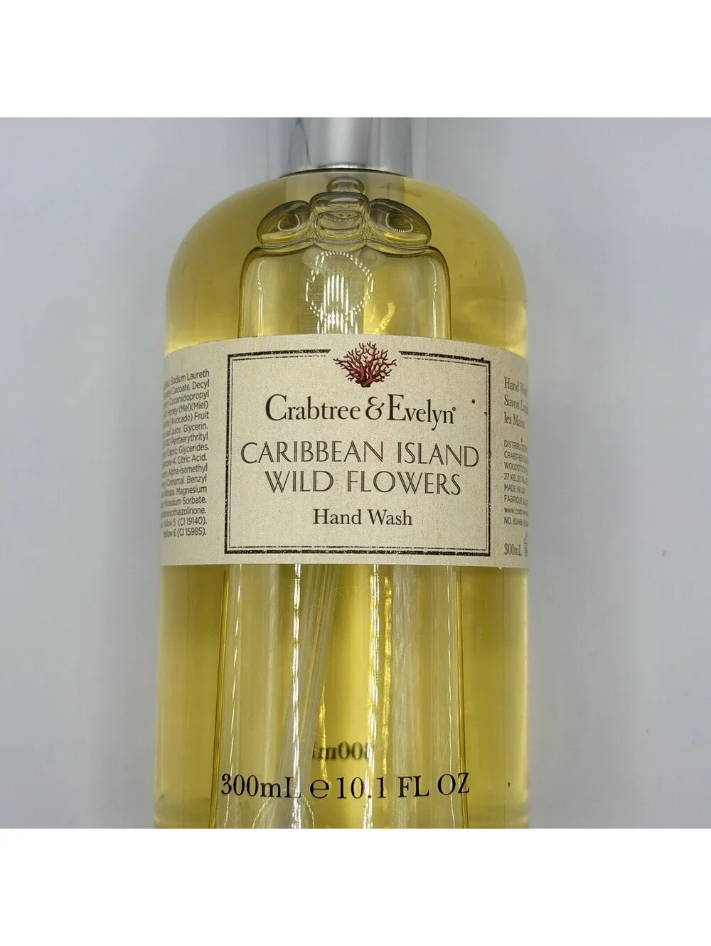 Crabtree & Evelyn Caribbean Island Wild Flowers Body Wash 10.1 oz, 300ml